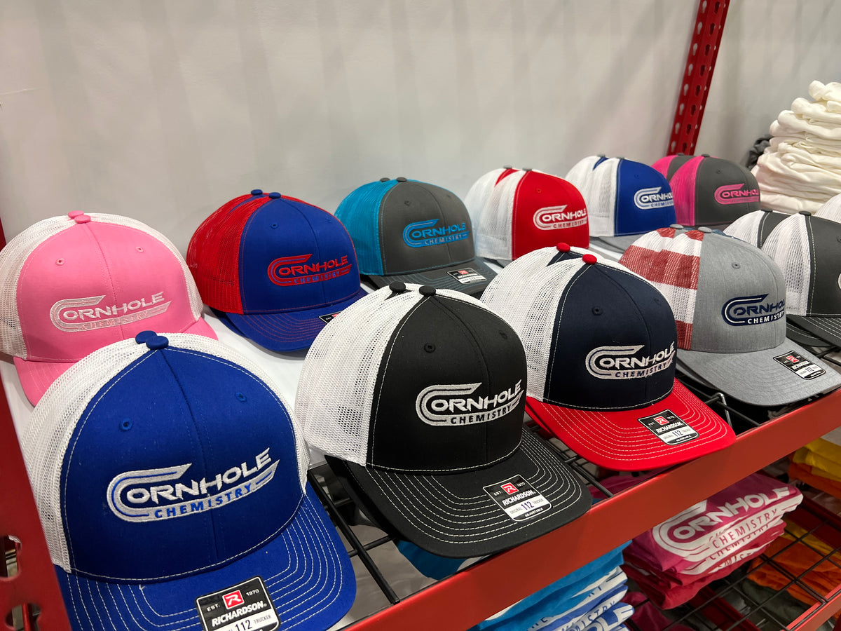 Cornhole Hats - Richardson Blue Hat