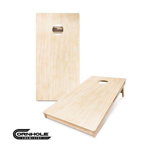 Pro Style Regulation Cornhole Boards Plain Wood