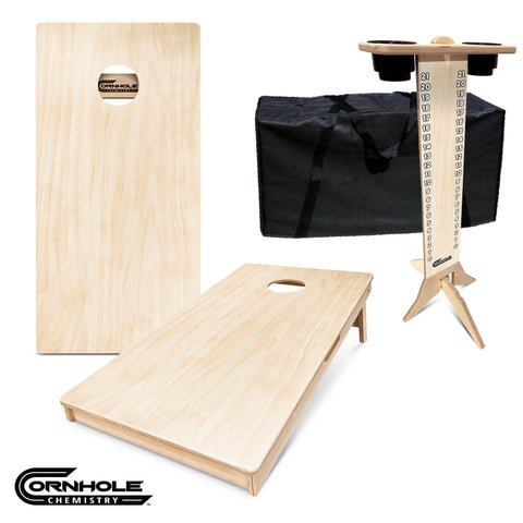 Pro Style Regulation Cornhole Boards Plain Wood