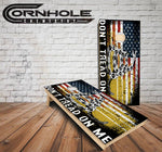 Dont Tread On Me - Pro Style Cornhole Boards