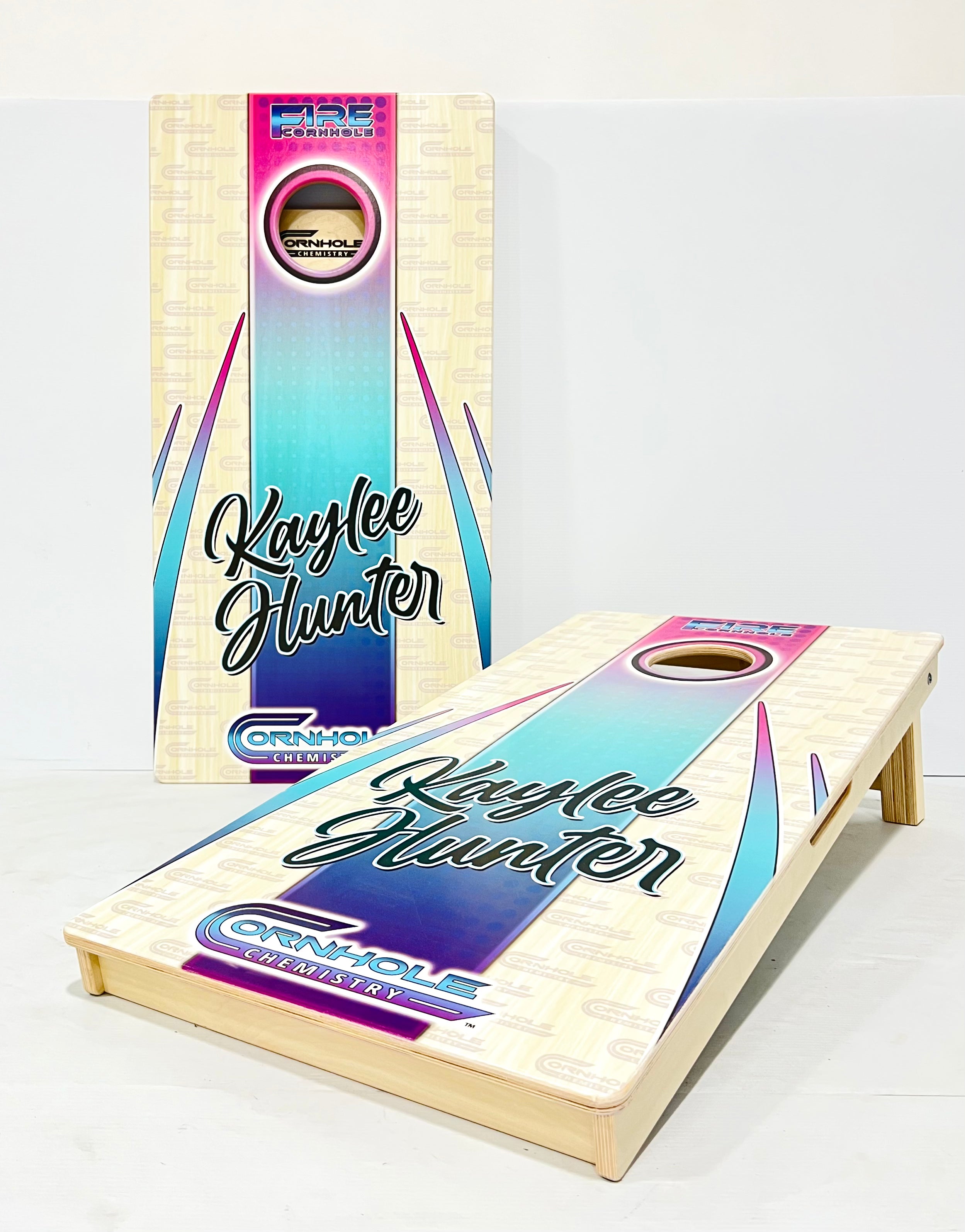 KAYLEE HUNTER - Pro Style Cornhole Boards